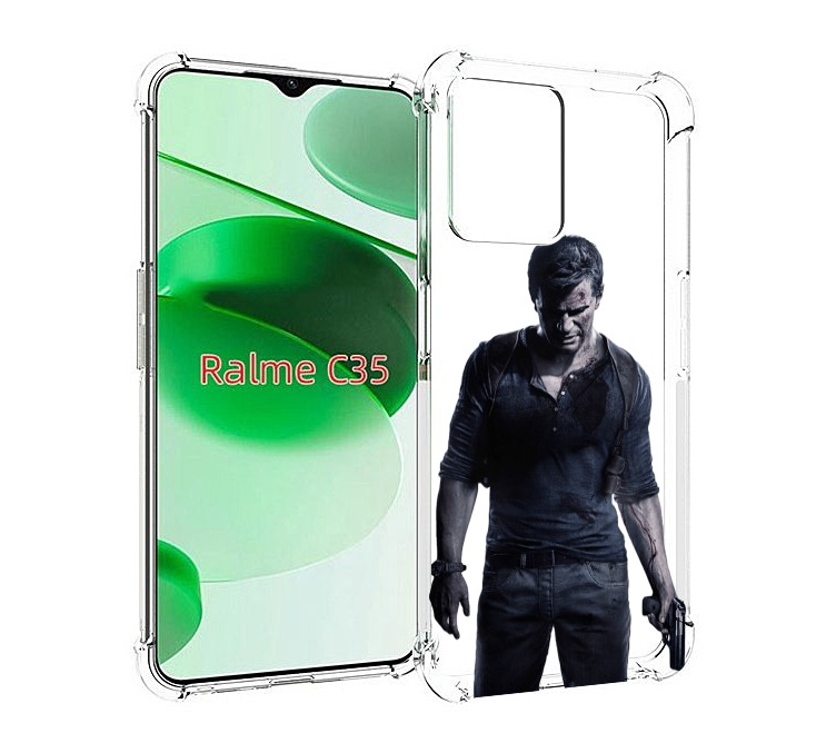 

Чехол MyPads uncharted-4 для Realme C35 / Narzo 50A Prime, Прозрачный, Tocco