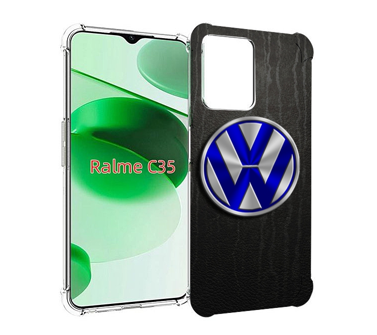 

Чехол MyPads volkswagen-3 для Realme C35 / Narzo 50A Prime, Прозрачный, Tocco