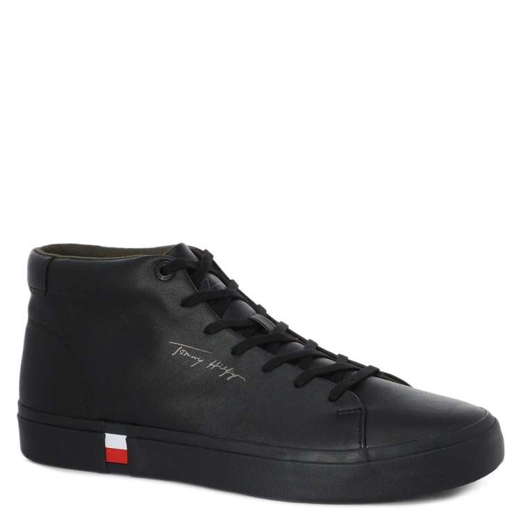 фото Кеды мужские tommy hilfiger fm0fm03740 черные 40 eu