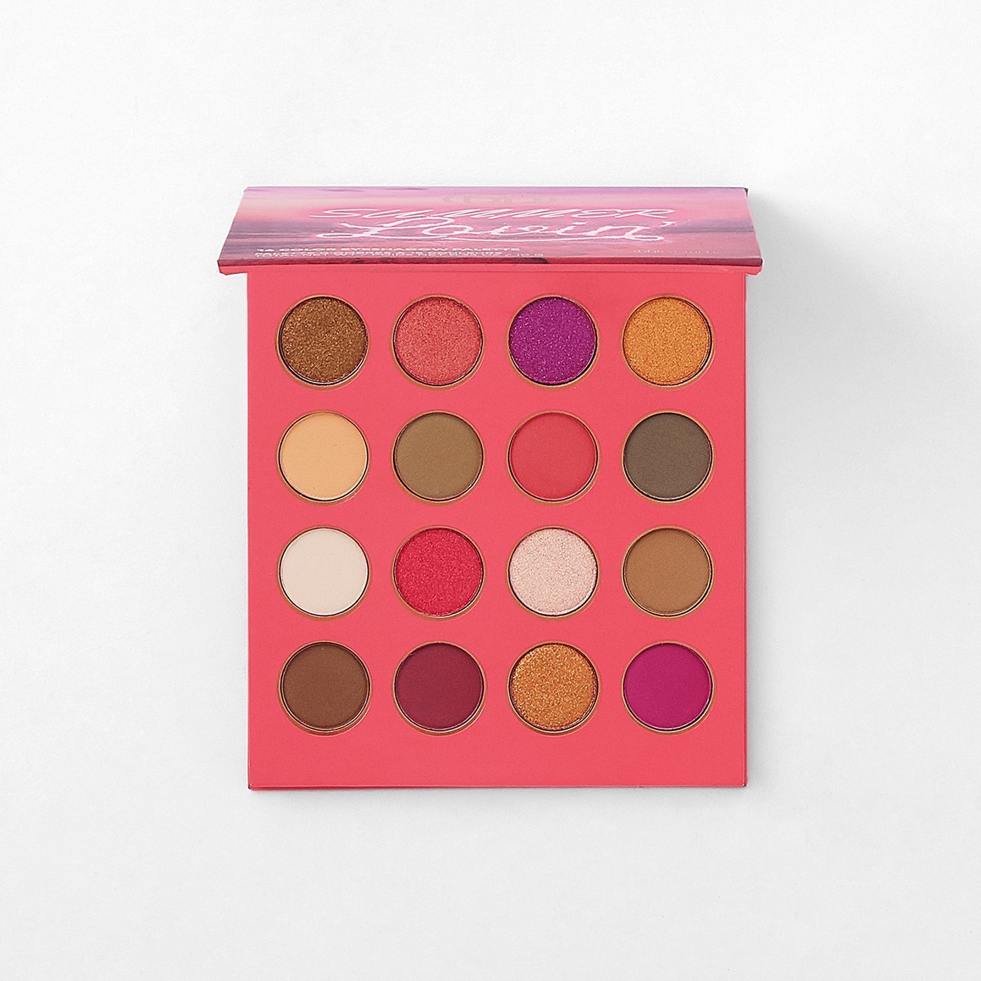 фото Тени для век bh cosmetics summer lovin 16 color shadow palette, 9.6 г