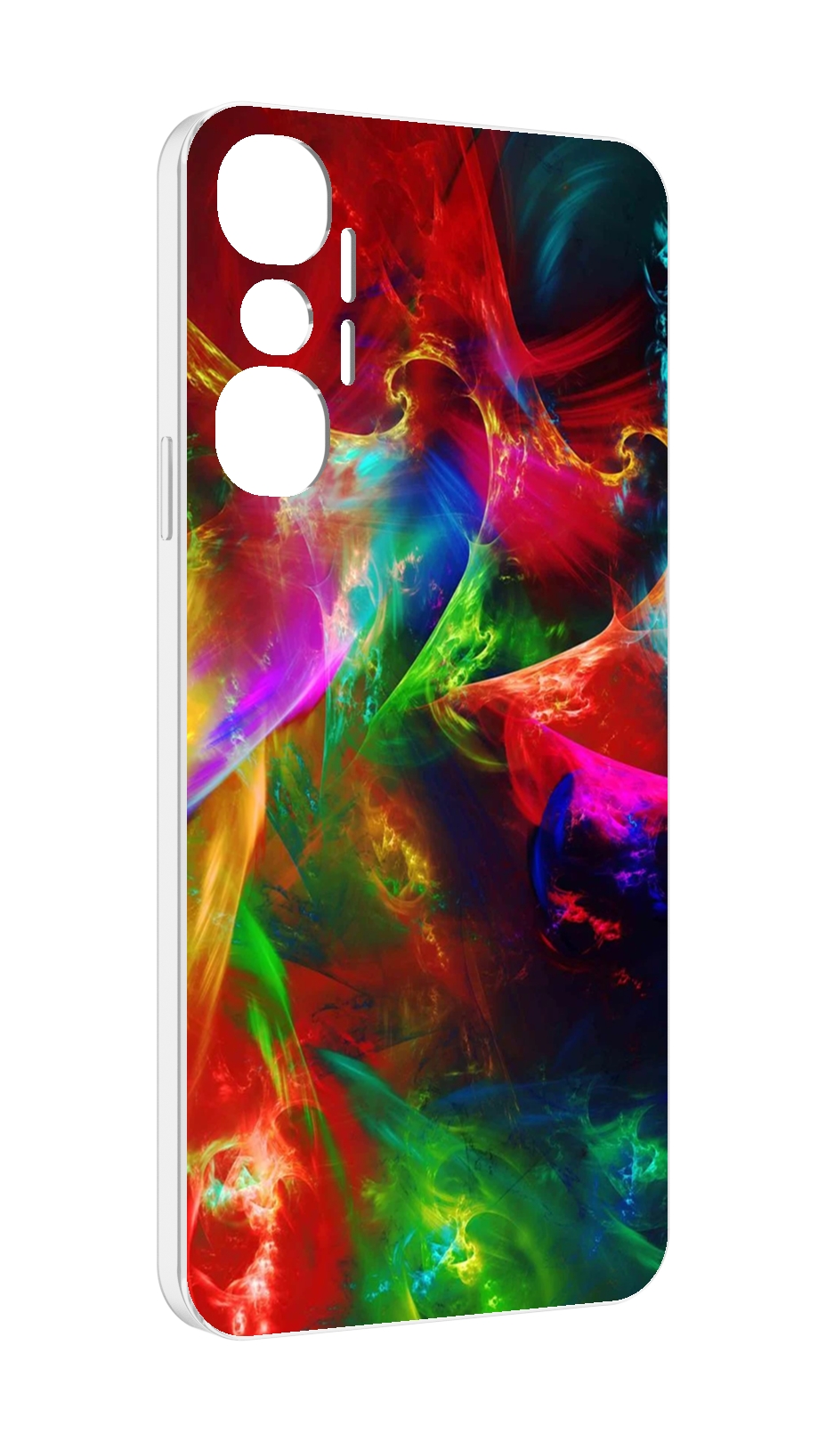 

Чехол MyPads Сияние-красок для Infinix Hot 20 4G, Прозрачный, Tocco