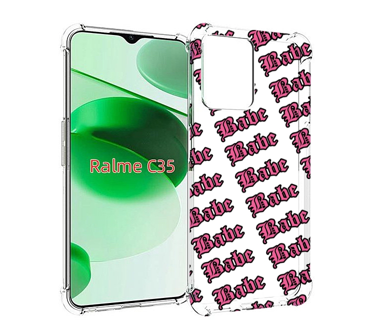 

Чехол MyPads Бабе для Realme C35 / Narzo 50A Prime, Прозрачный, Tocco