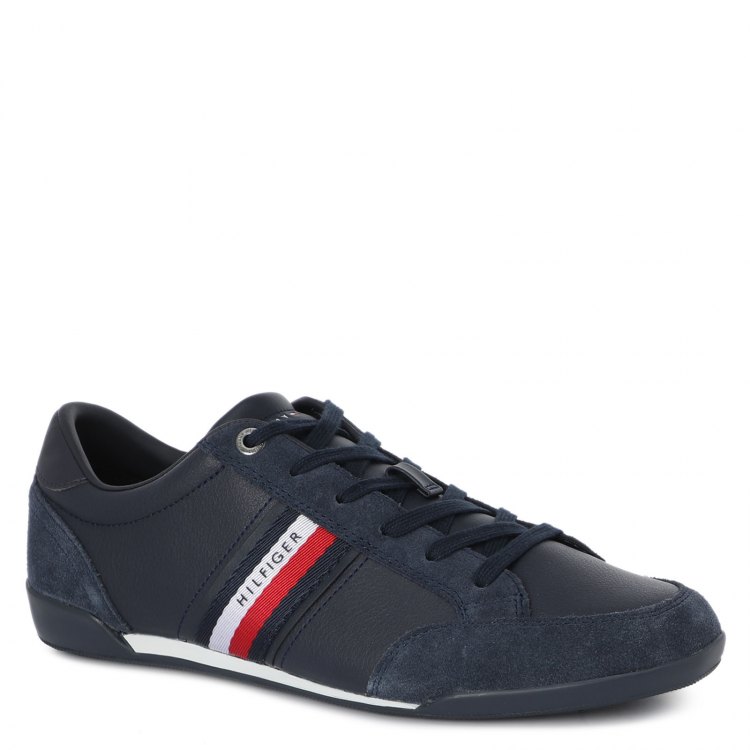 

Кроссовки мужские Tommy Hilfiger FM0FM03741 синие 42 EU, FM0FM03741