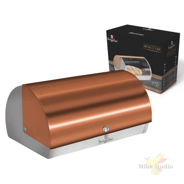 

ВН-1607 Rosegold Line Хлебница, 38,5х28х18,5см, 1607-BH-P