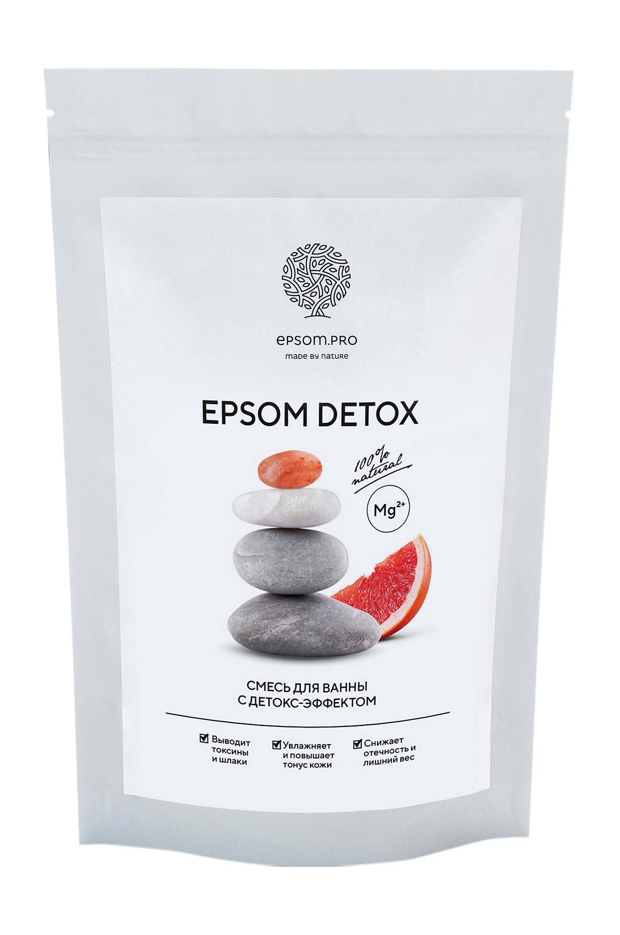 Смесь для ванн Salt of the Earth с содой солью и маслами EPSOM DETOX 1000 г 450₽