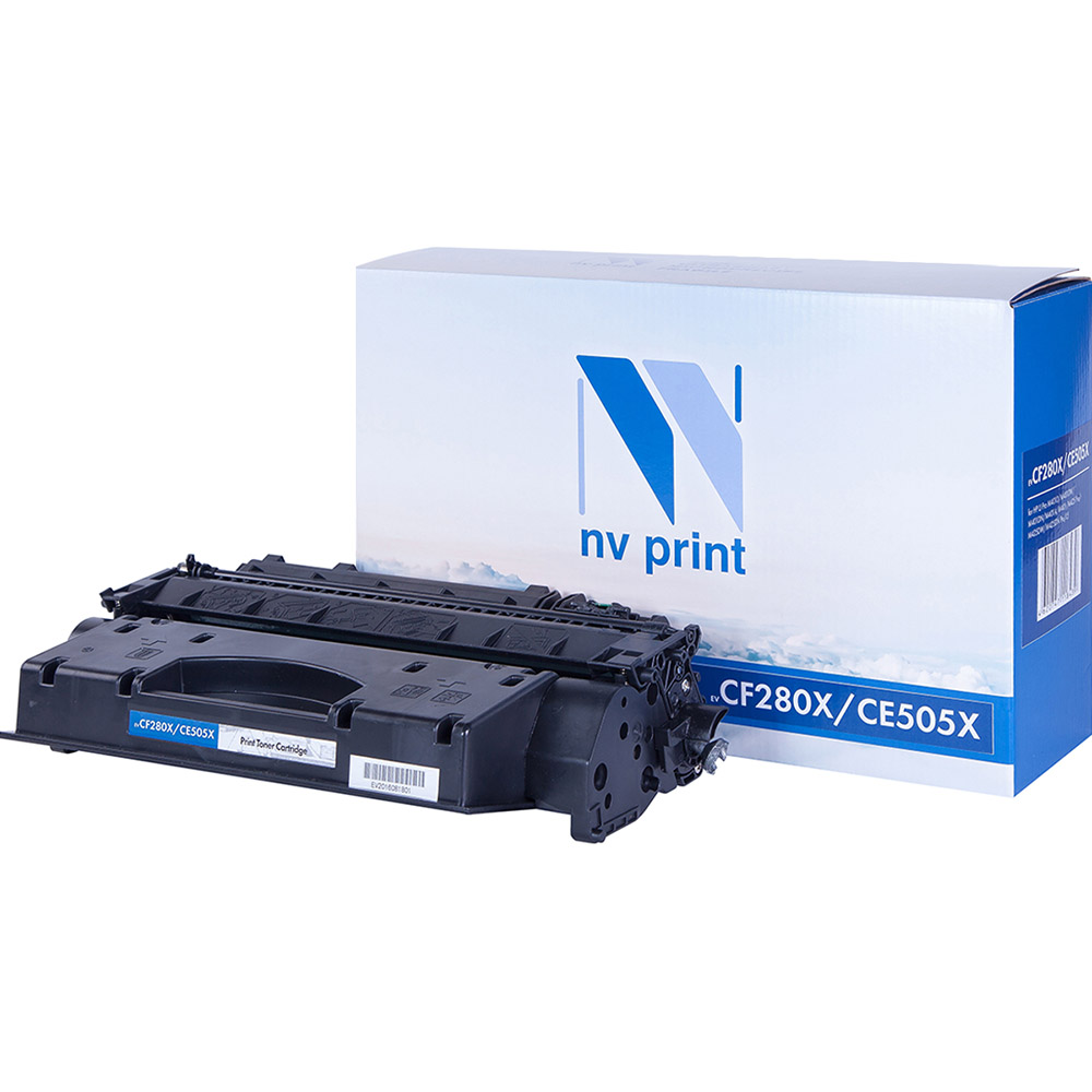 Картридж для лазерного принтера NV Print CF280X/CE505X, черный, совместимый