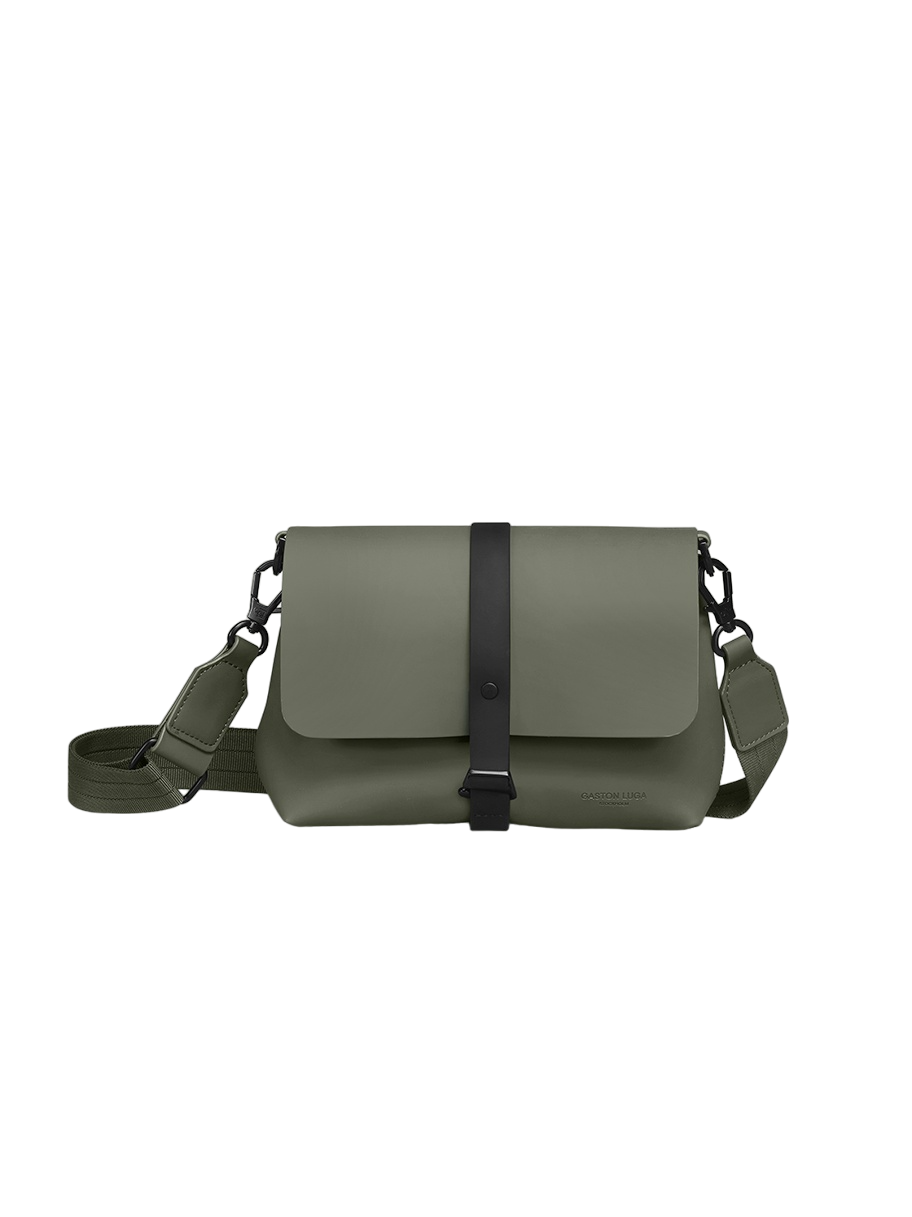 Сумка кросс-боди унисекс Gaston Luga Splash Crossbody Bag, olive