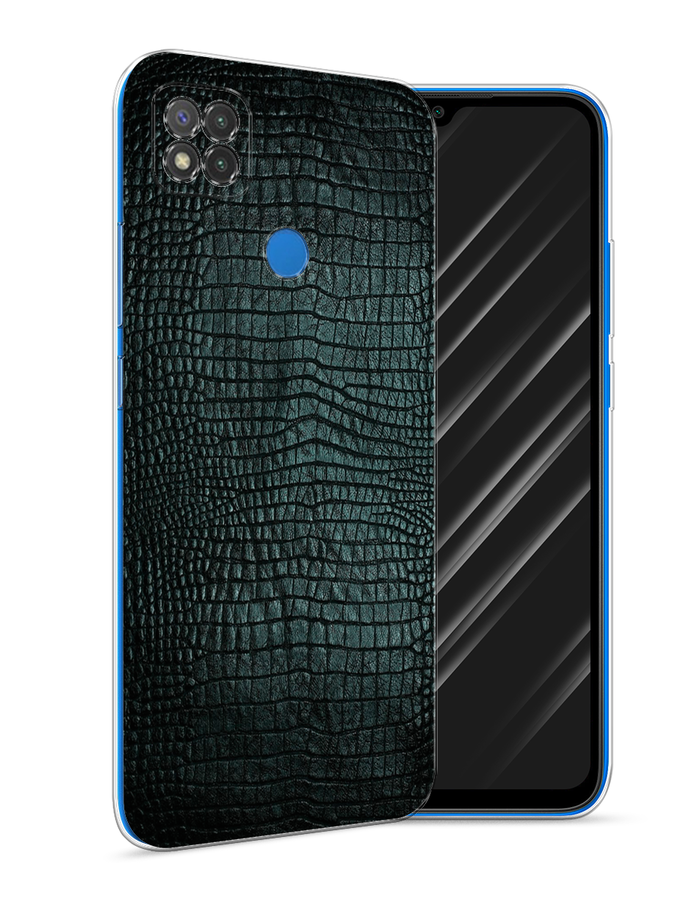 

Чехол Awog на Xiaomi Redmi 9C "Черная змея", Разноцветный, 39050-3