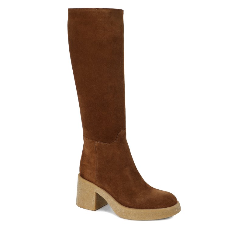 

Сапоги женские GIANNI RENZI GR1067 коричневые 39 EU, Коричневый, GR1067