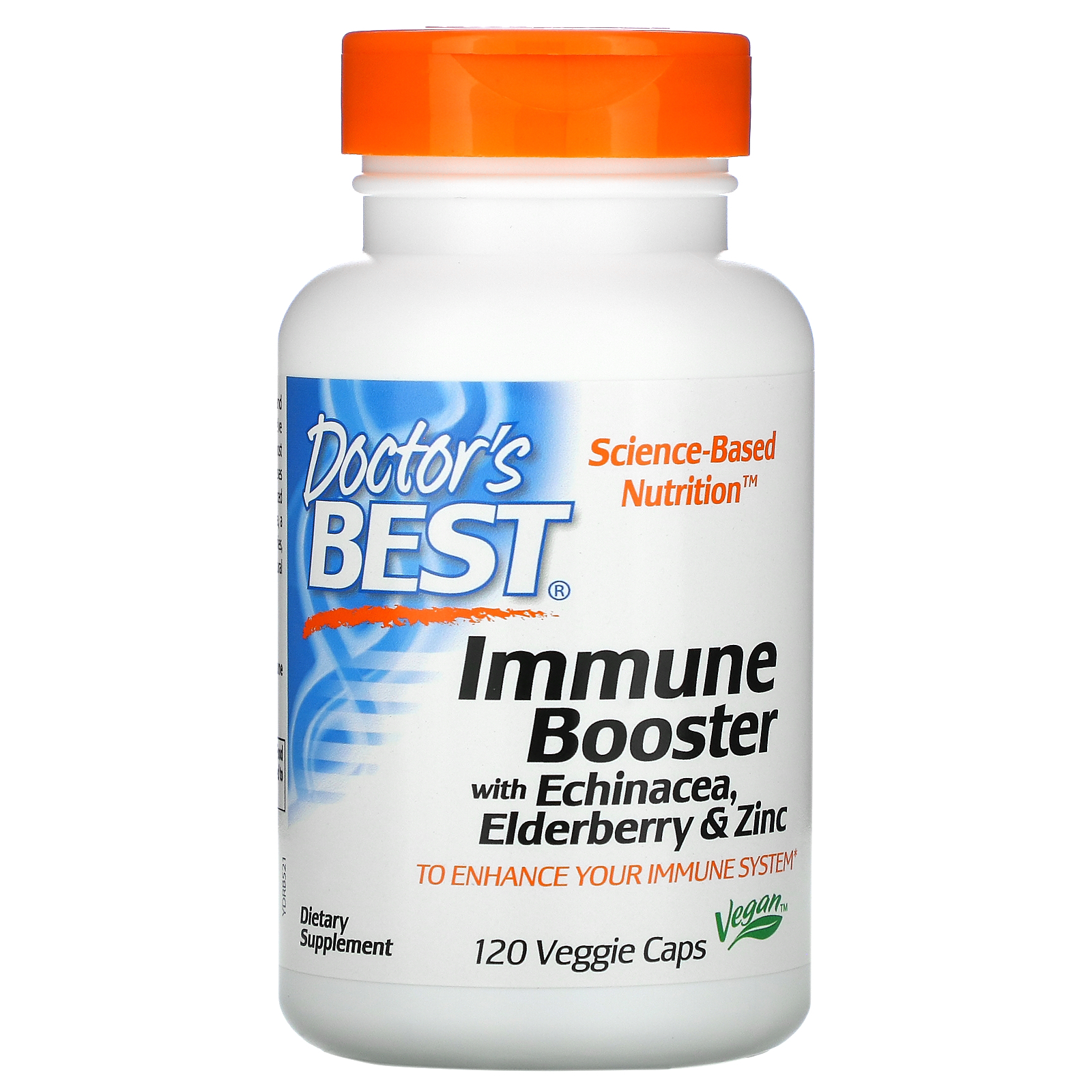 

Immune Booster with Echinacea Elderberry and Zinc Doctor's Best капсулы 90 шт.