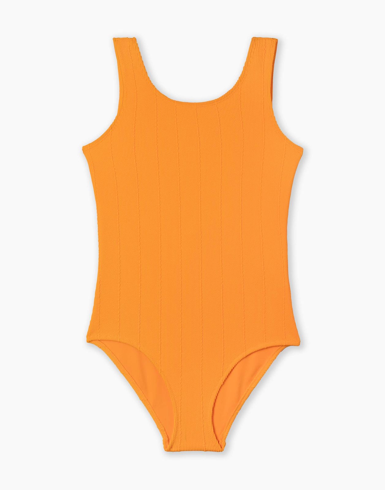 Слитный купальник для девочки Gloria Jeans GSM001671 оранжевый 12-14л/164
