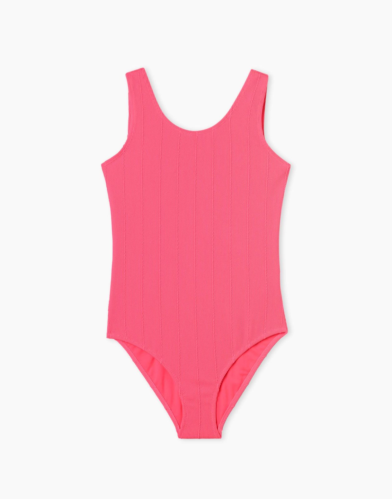 Слитный купальник для девочки Gloria Jeans GSM001671 ярко-розовый 10-12л/152