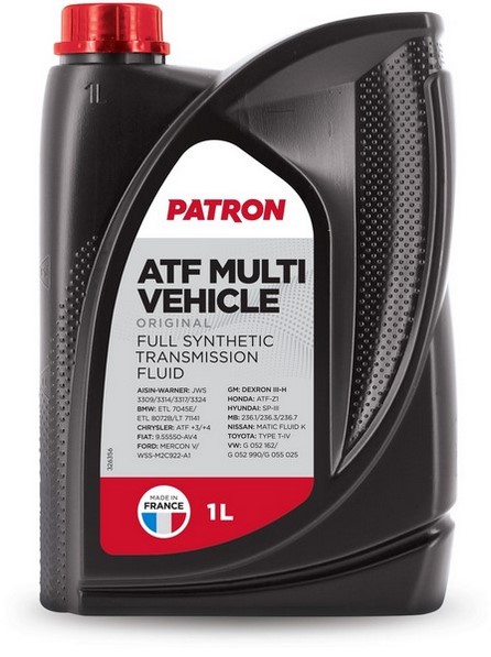 Трансмиссионная жидкость Patron ATF MULTI VEHICLE ORIGINAL синтетическая 1л