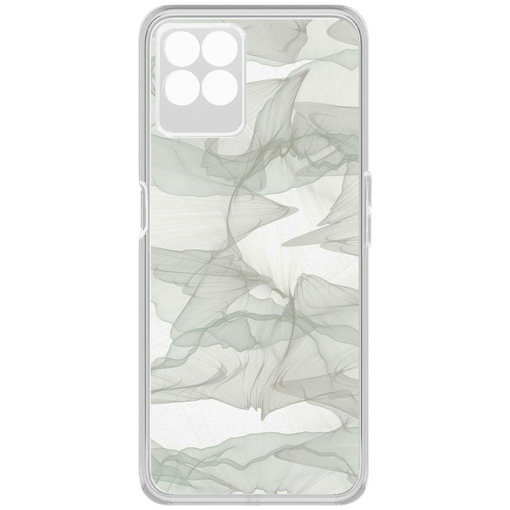 

Чехол-накладка Krutoff Clear Case Абстракт 12 для Realme 8i