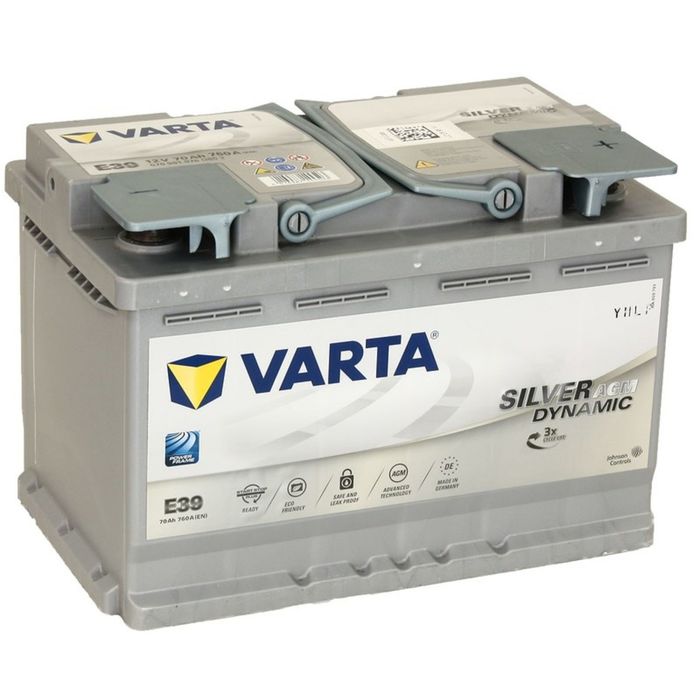 

Аккумуляторная батарея Varta 70 Ач, обратная полярность Silver Dynamic AGM 570 901 076