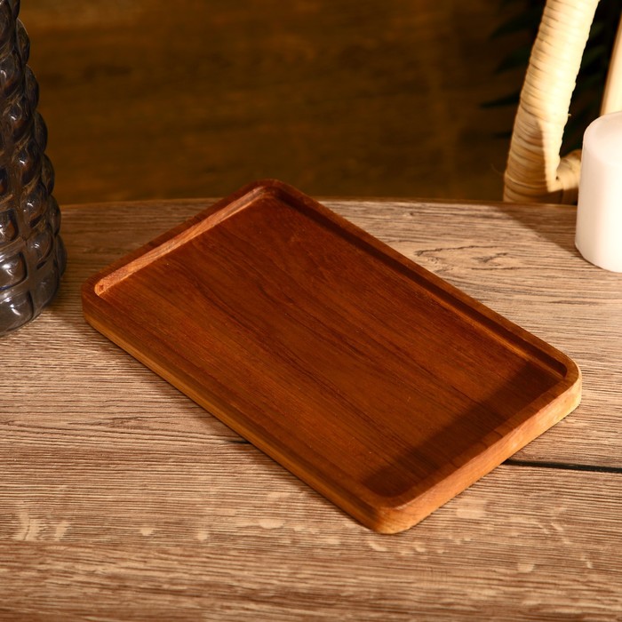 

Блюдо 25х15х2 см, тиковое дерево, Indonesian style