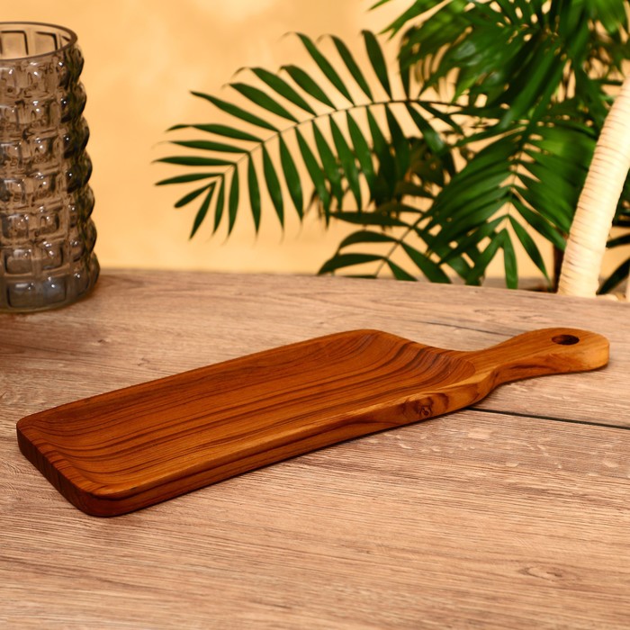 

Блюдо 40х13х2 см, тиковое дерево, Indonesian style