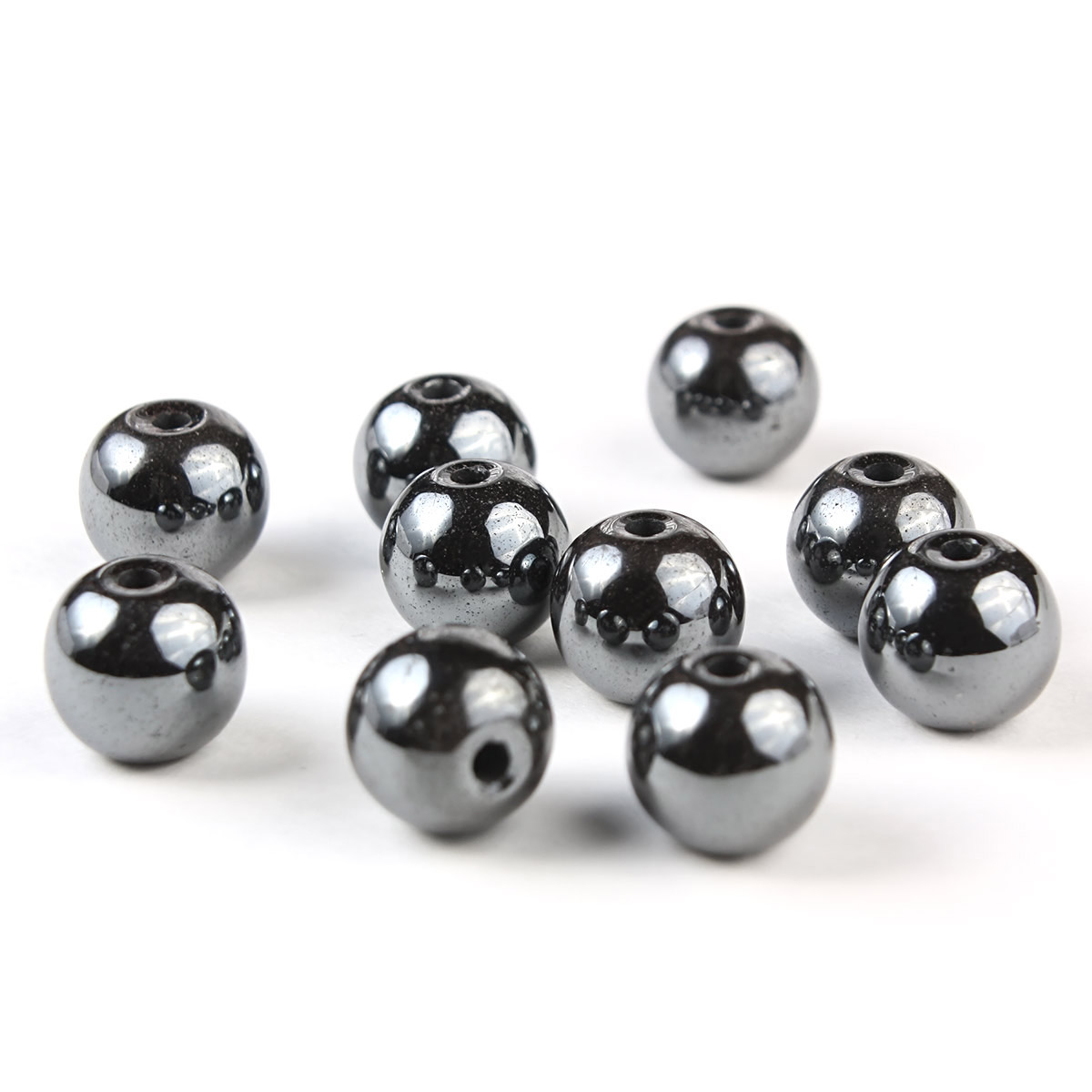 

Бусины Astra&Craft 4AR2058 Гематит 10 мм 10 шт