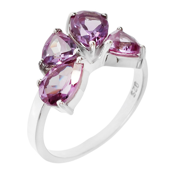 

Кольцо из серебра р. 18 Balex Jewellery 1410931347, александрит, 1410931347