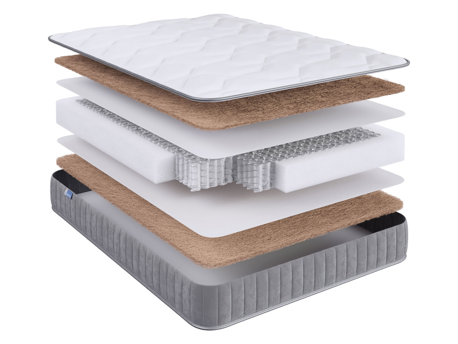 

Пружинный матрас Основа Снов Comfort SX 22 Белый 200х200 см