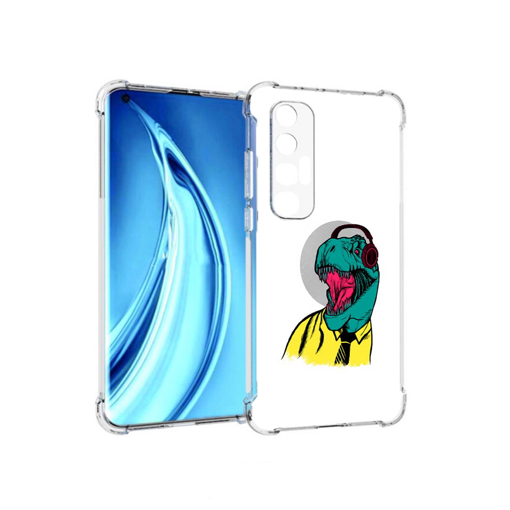 

Чехол MyPads Tocco для Xiaomi Mi 10S дино (PT226949.296.326), Прозрачный, Tocco