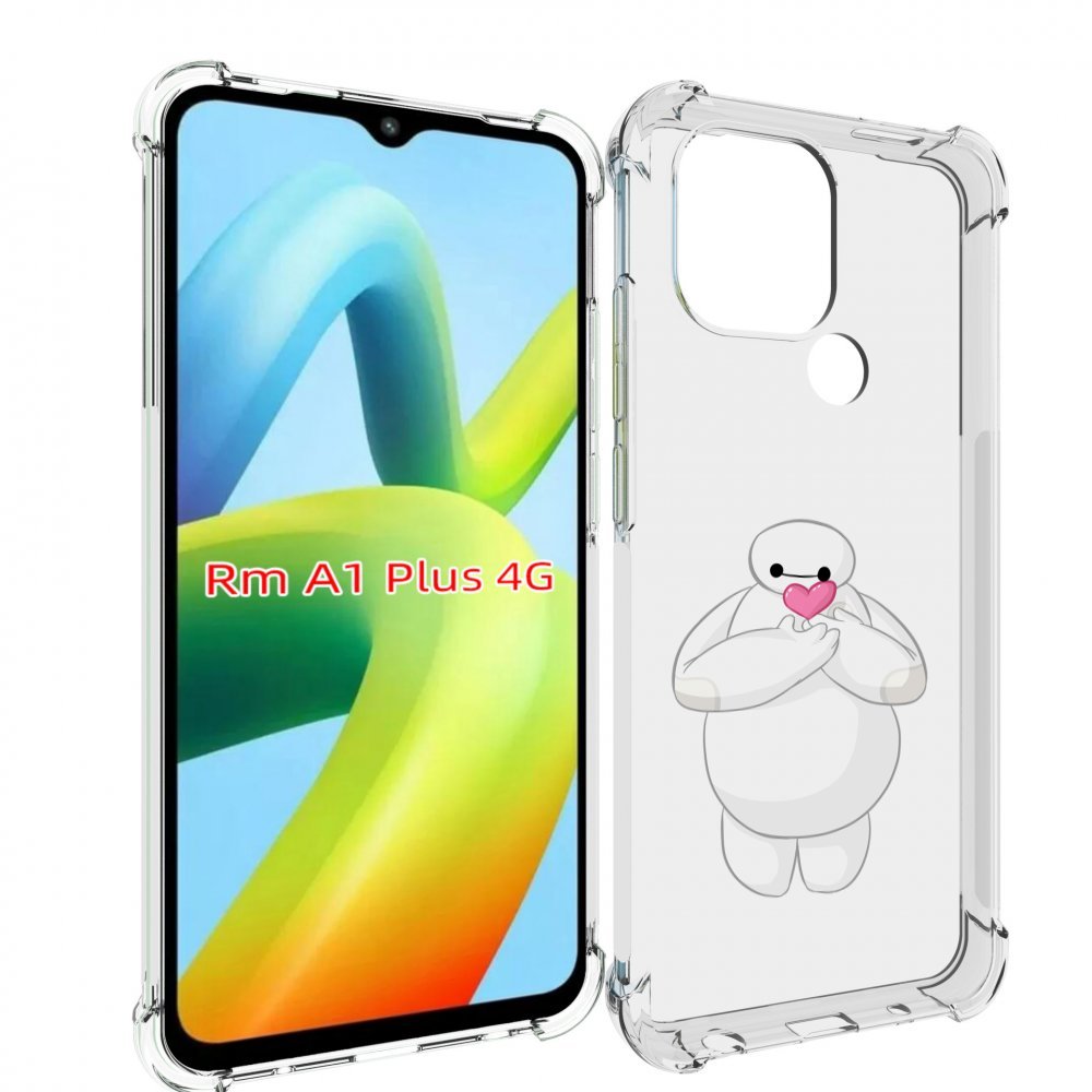 

Чехол MyPads снеговик-с-сердечком для Xiaomi Redmi A1 Plus +, Прозрачный, Tocco