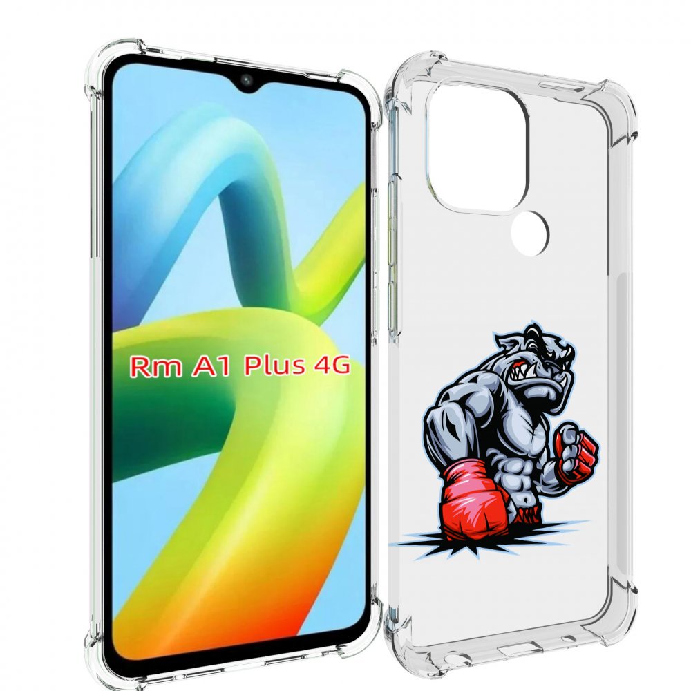 

Чехол MyPads собака-боксер для Xiaomi Redmi A1 Plus +, Прозрачный, Tocco