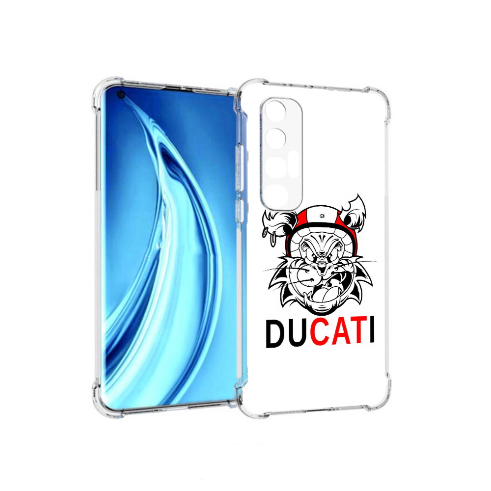 

Чехол MyPads Tocco для Xiaomi Mi 10S дукати (PT226949.296.339), Прозрачный, Tocco