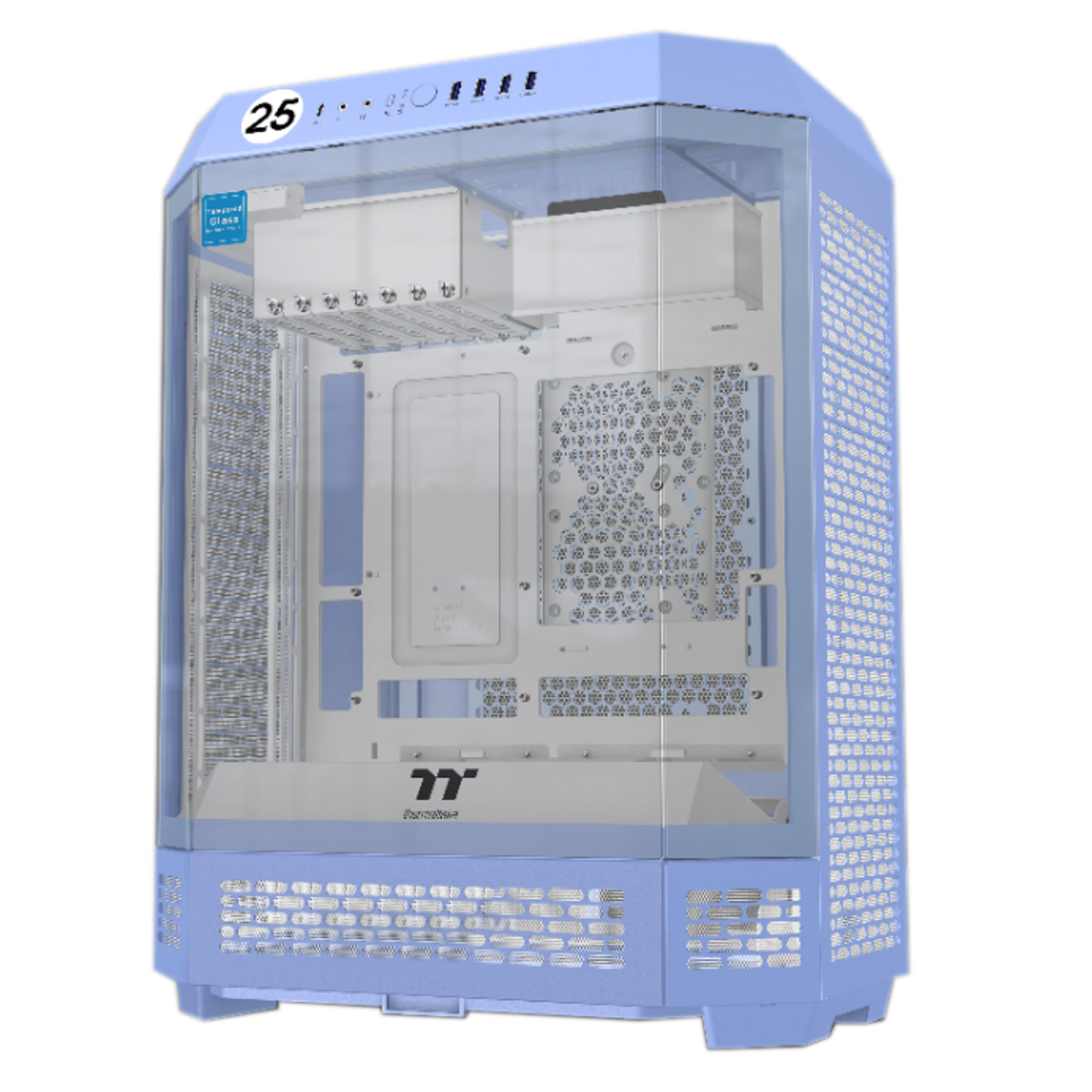 

Корпус компьютерный Thermaltake The Tower 600 Hydrangea (CA-1Z1-00MFWN-00) синий, The Tower 600 Hydrangea