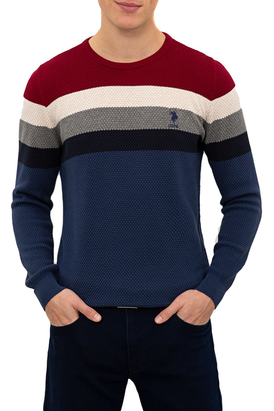 

Джемпер мужской U.S. POLO Assn. G081SZ0TK0CRUS SK20 синий M, G081SZ0TK0CRUS SK20
