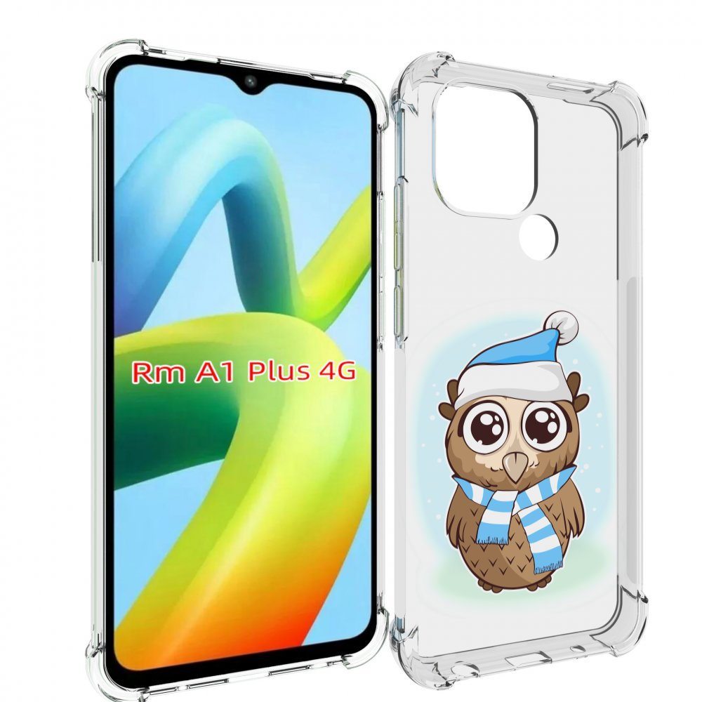 

Чехол MyPads сова-в-шарфике-и-шапке для Xiaomi Redmi A1 Plus +, Прозрачный, Tocco