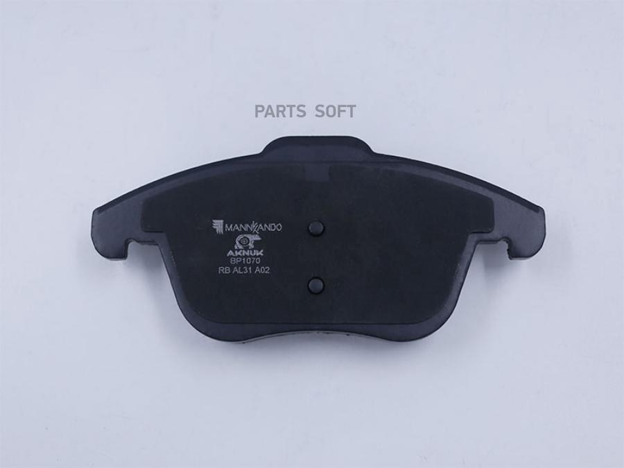 

Колодки тормозные AKNUK передние BP1070