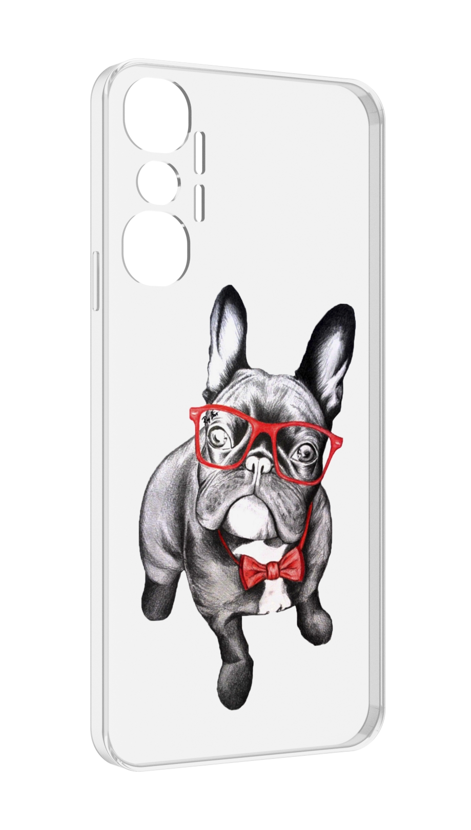 

Чехол MyPads Стильняга для Infinix Hot 20 4G, Прозрачный, Tocco