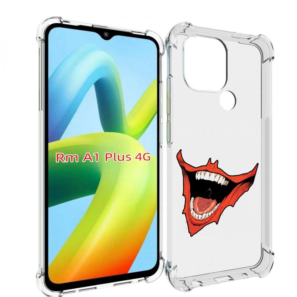 

Чехол MyPads страшная-улыбка для Xiaomi Redmi A1 Plus +, Прозрачный, Tocco