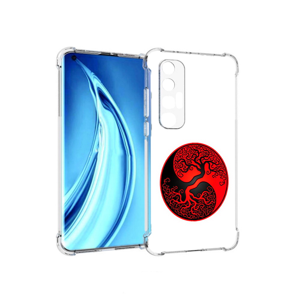 

Чехол MyPads Tocco для Xiaomi Mi 10S инь янь дерево (PT226949.296.379), Прозрачный, Tocco