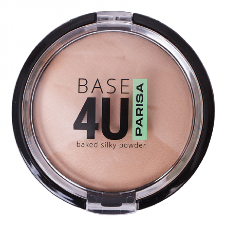 Пудра Parisa Cosmetics запеченная шелковистая Base 4U тон 03 Natural