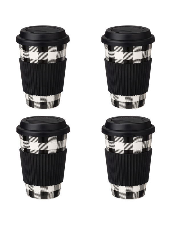

Набор кружек 4 шт Lefard Coffemania с крышкой 390 мл 4-SPAIK(260-647)ARTI
