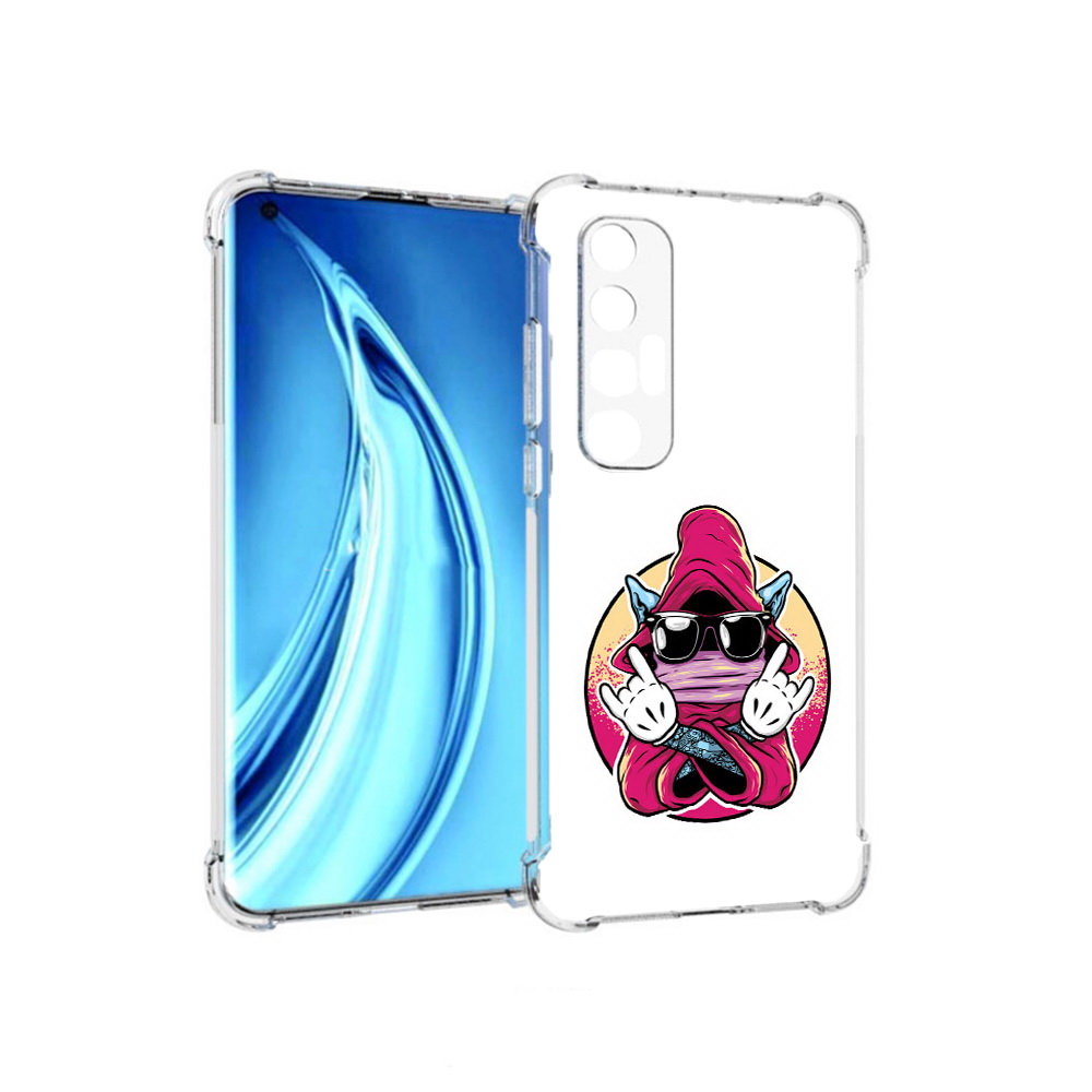 

Чехол MyPads Tocco для Xiaomi Mi 10S йоу (PT226949.296.382), Прозрачный, Tocco