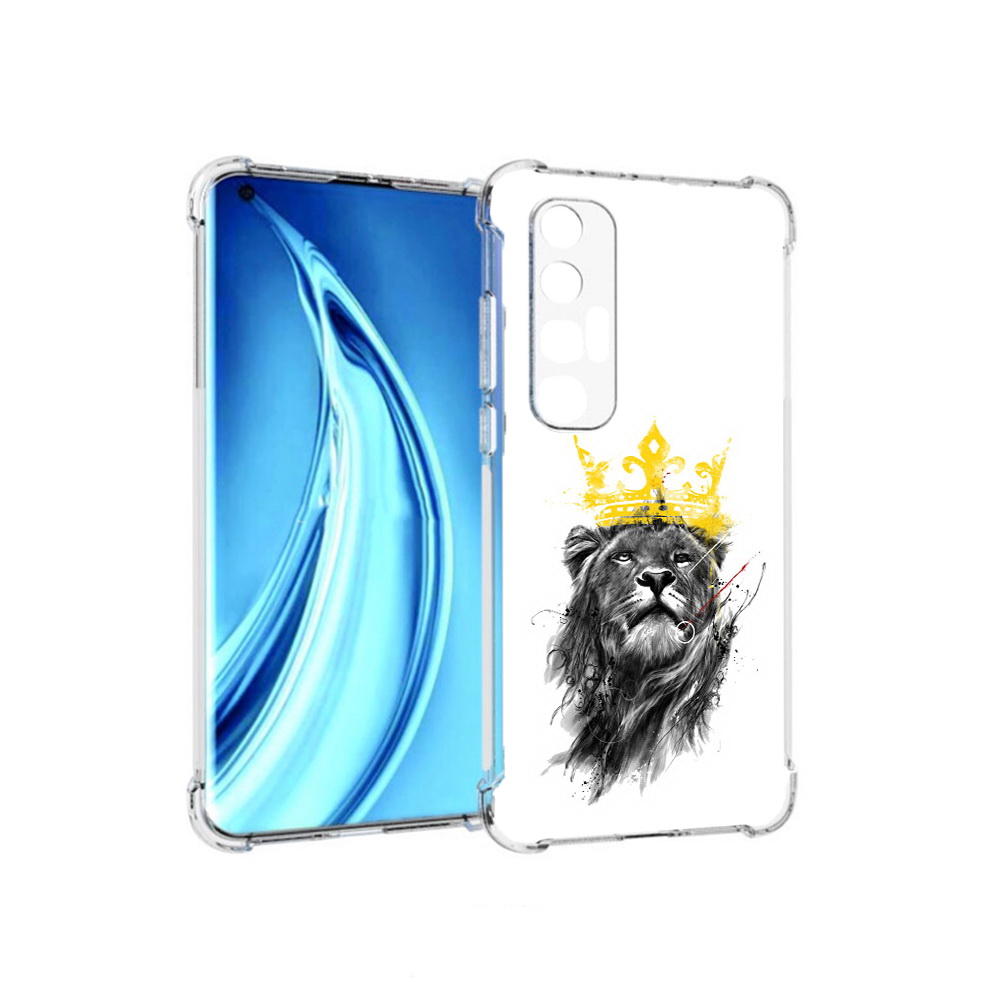 

Чехол MyPads Tocco для Xiaomi Mi 10S король-лев (PT226949.296.391), Прозрачный, Tocco