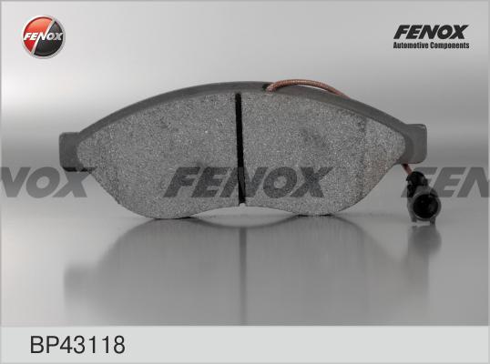 

Тормозные колодки FENOX передние для Citroen Jumper/Fiat Ducato/Peugeot Boxer 06- BP43118