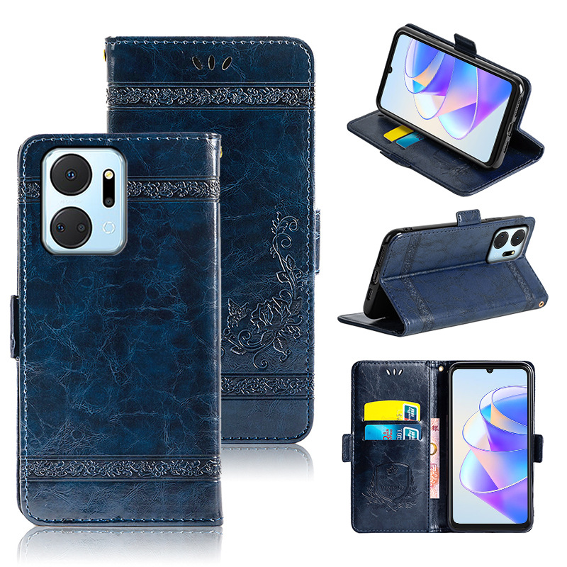 

Чехол MyPads для Huawei Honor X7a синий (237317)