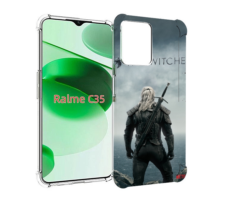 

Чехол MyPads Ведьмак-2 для Realme C35 / Narzo 50A Prime, Прозрачный, Tocco