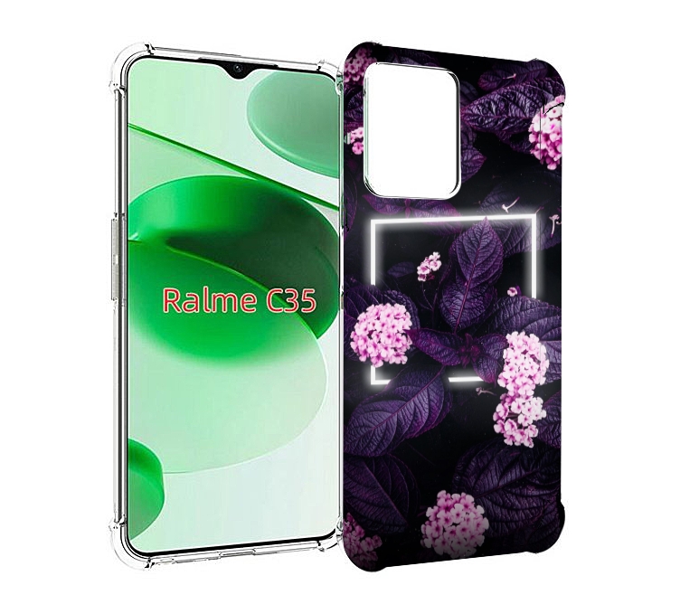 

Чехол MyPads Витамин для Realme C35 / Narzo 50A Prime, Прозрачный, Tocco