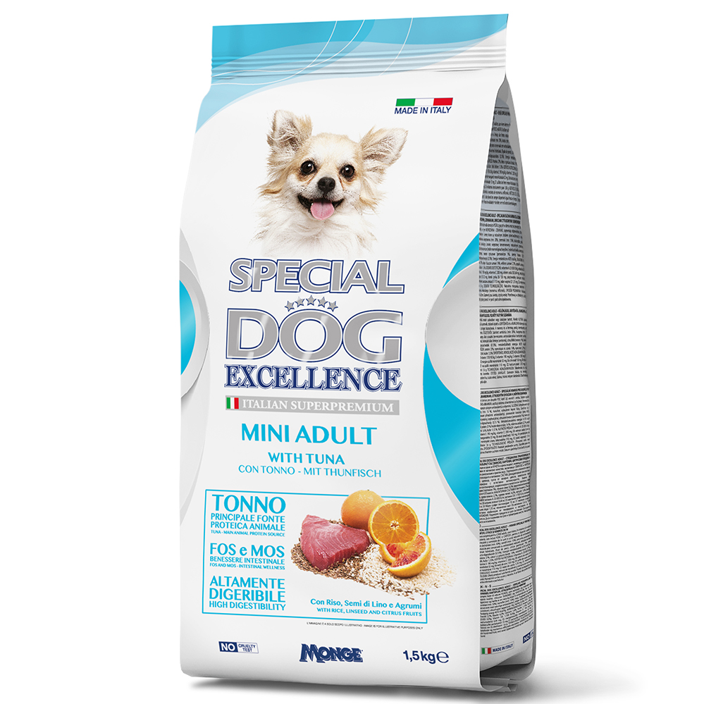 фото Сухой корм для собак special dog excellence, тунец, 1.5кг