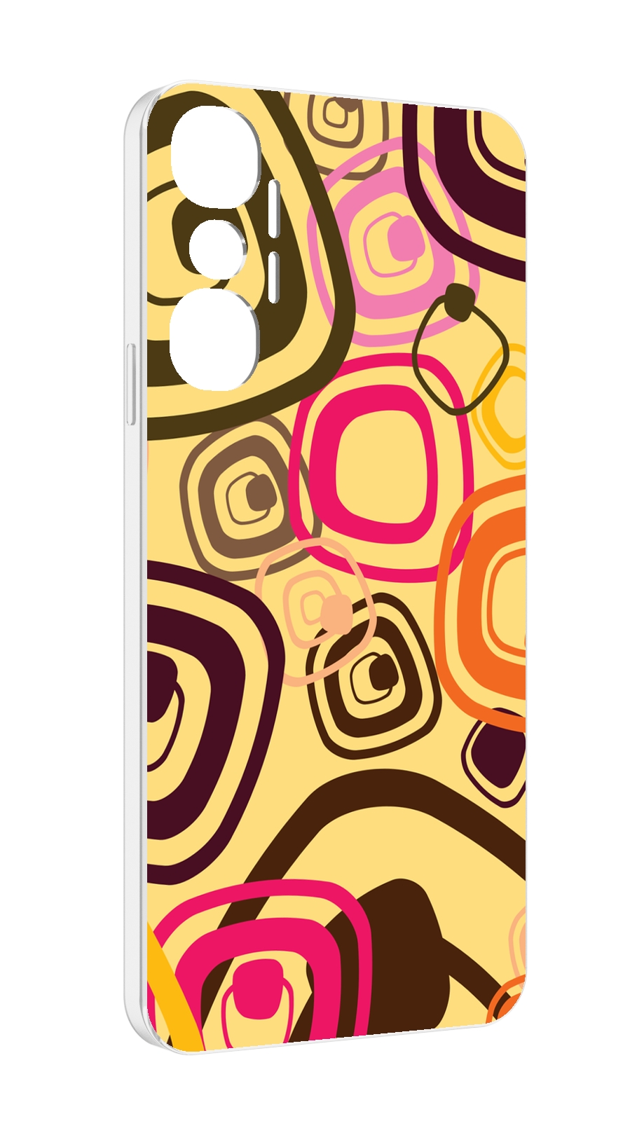 

Чехол MyPads абстракция-на-желтом-фоне для Infinix Hot 20 4G, Прозрачный, Tocco