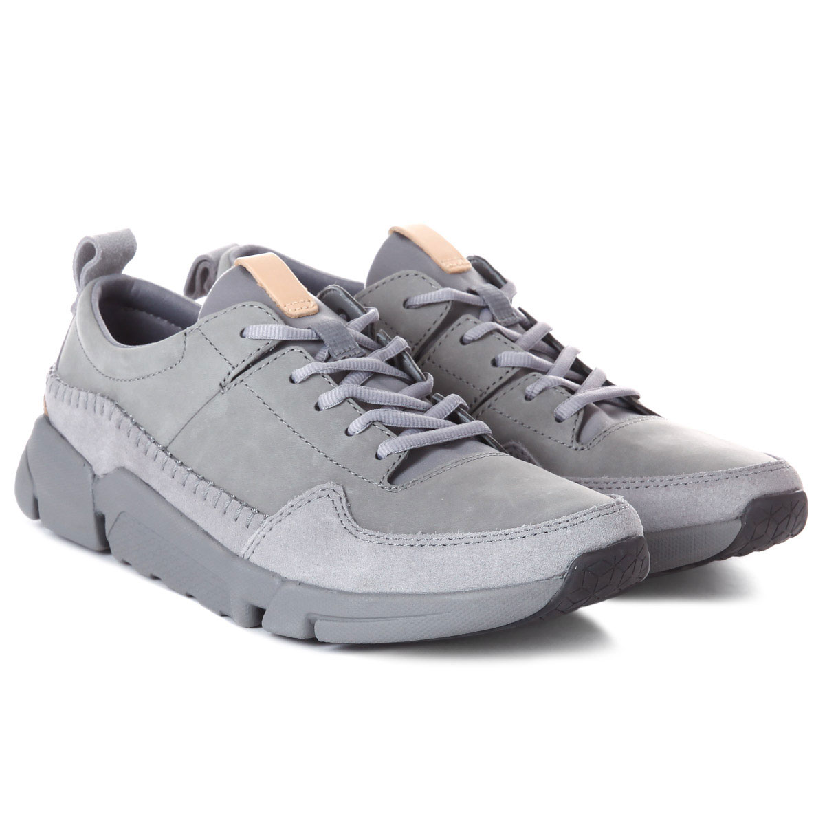 фото Кроссовки мужские clarks triactive run серые 40 eu