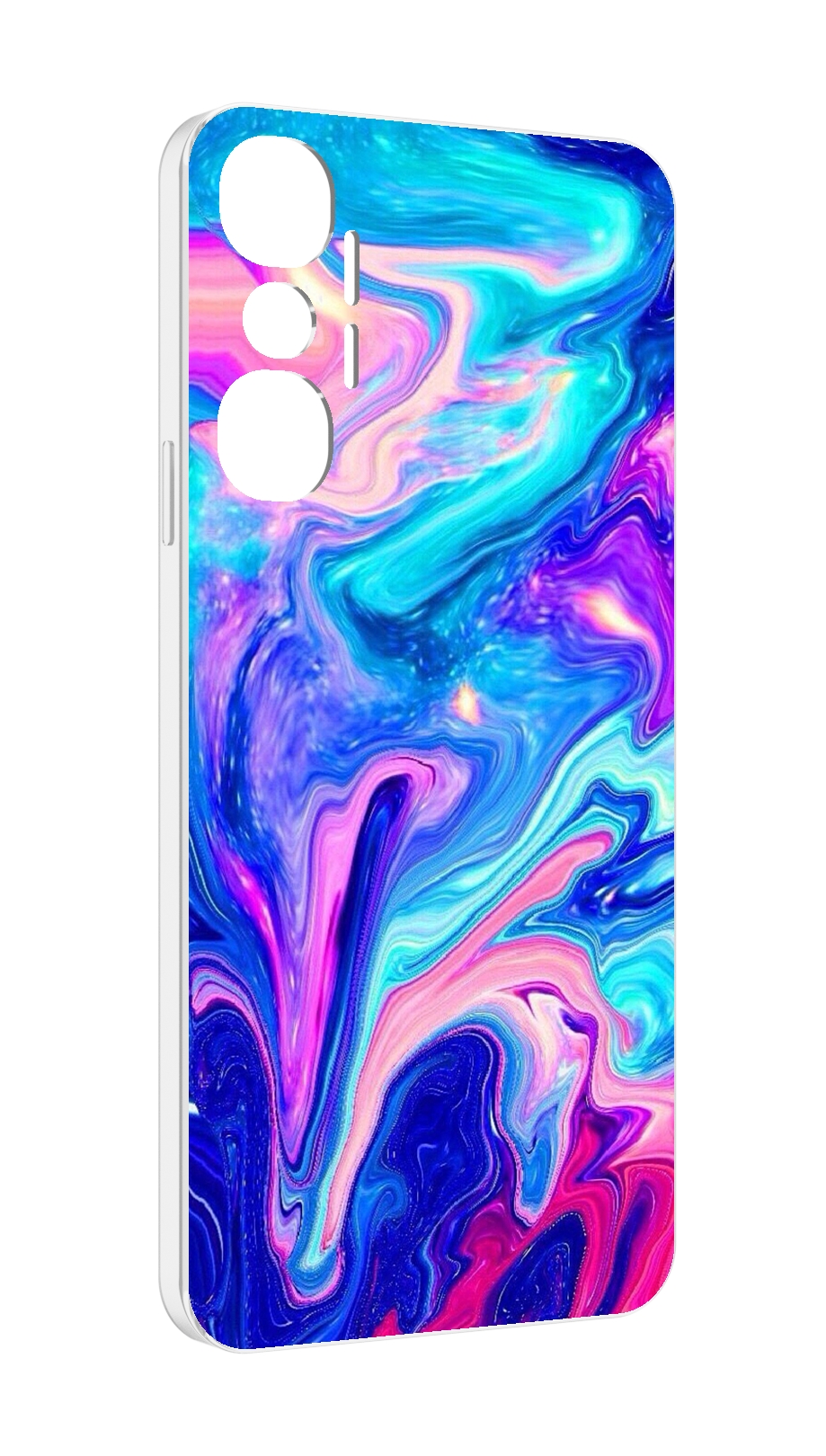 

Чехол MyPads акварельные-краски для Infinix Hot 20 4G, Прозрачный, Tocco