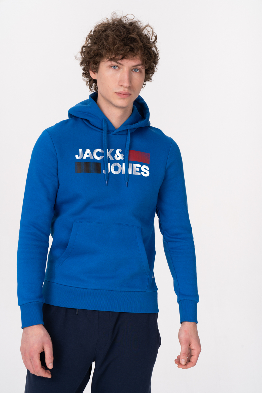 фото Худи мужское jack & jones 12152840 голубое 46 ru