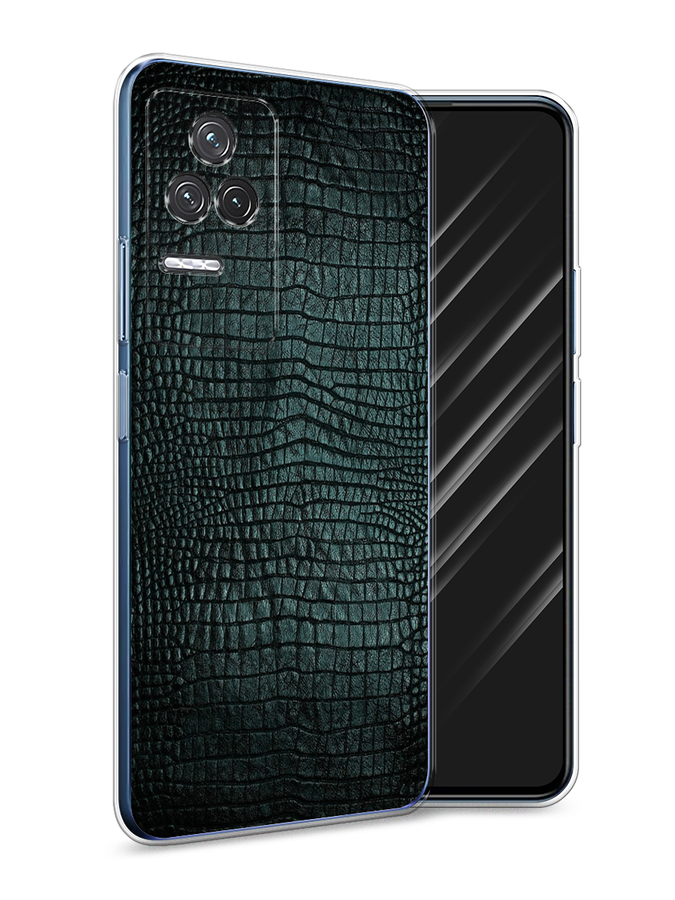 

Чехол Awog на Xiaomi Redmi K50 "Черная змея", Разноцветный, 312250-3