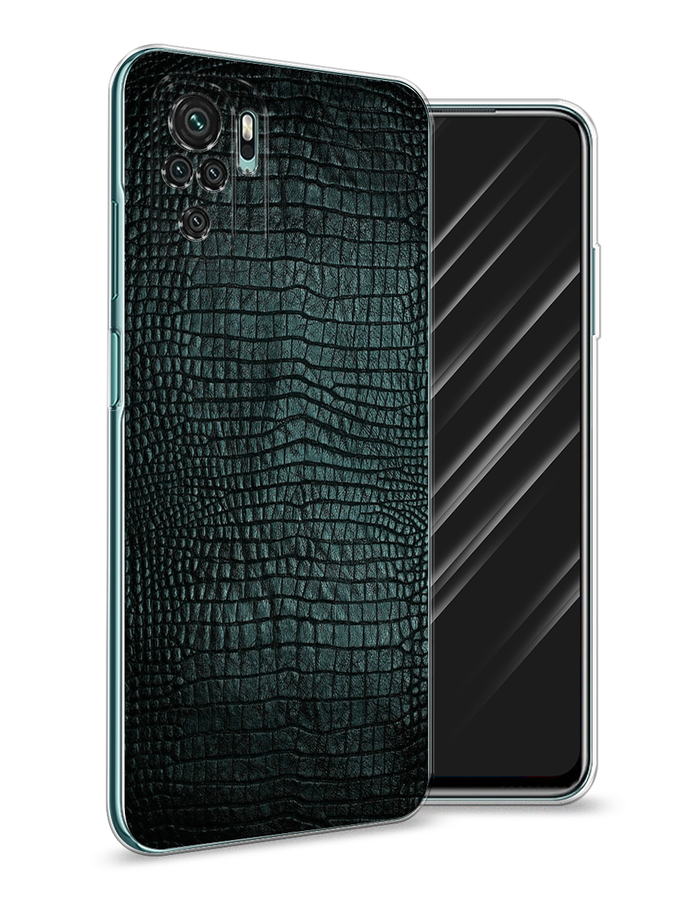 

Чехол Awog на Xiaomi Redmi Note 10/Note 10S/M5s "Черная змея", Разноцветный, 39750-3